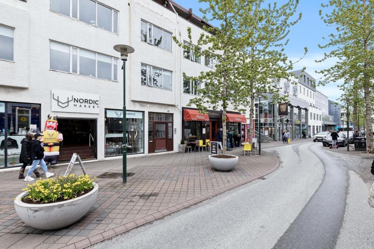 Ferienwohnung Down Town Rvk Shopping Street Living Reykjavík Exterior foto